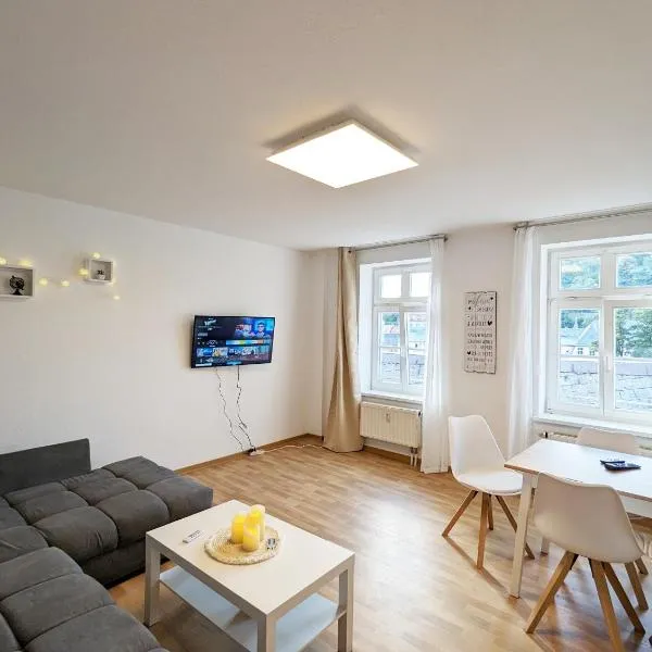 F4 - Urlaubsmagie - Große Wohnung für bis zu 10 Personen, hotel v destinaci Sebnitz