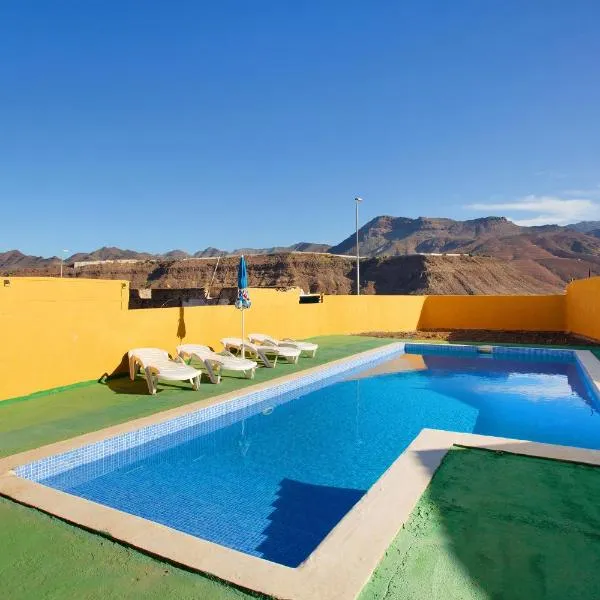 Villa Paraiso Aldeano 1+2, hotel in La Aldea de San Nicolas
