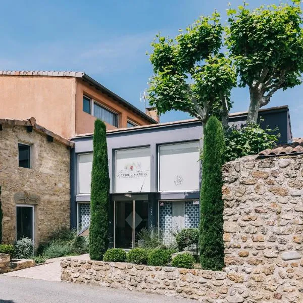 Le Carré d'Alethius Logis Hôtel Restaurant, hotel v destinaci Charmes-sur-Rhône