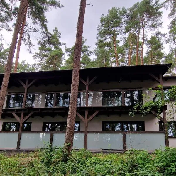 Apartament Sosny 2,2 nad jeziorem OTW Borówno Wielkie, hotel v destinaci Skarszewy