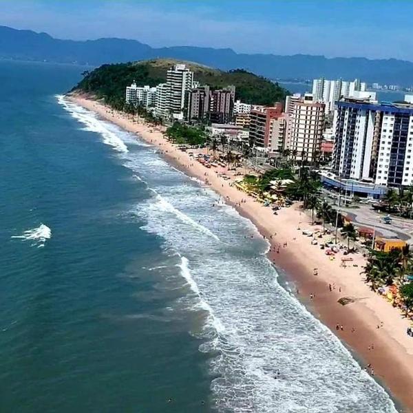 Recanto na beira da praia