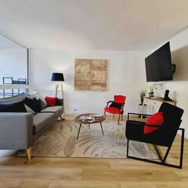 Appartement 3 salles de bains 3 chambres 6 personnes, hotel Limoges-ban