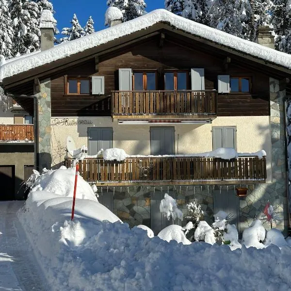 APPARTEMENT DE CHARME EN ATTIQUE dans UN PETIT CHALET, khách sạn ở Crans-Montana