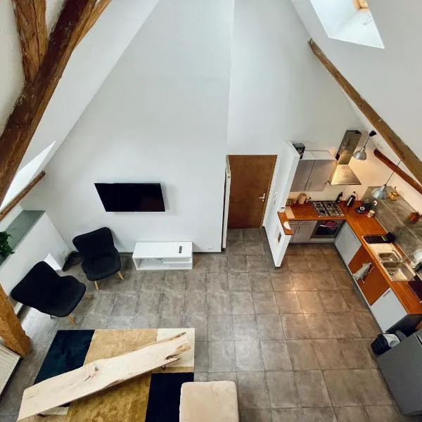 Duplex + parking gratuit facile, Hotel in Sainte-Suzanne