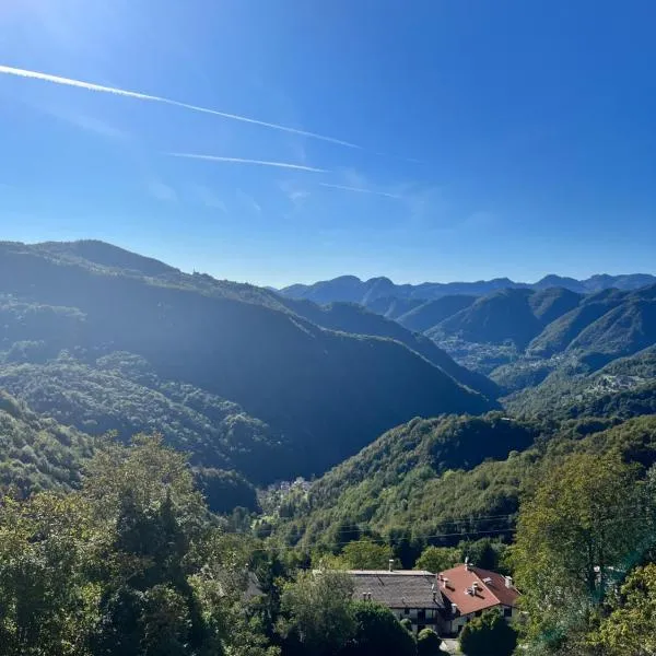 Casa con vista, hotel in Costa di Serina