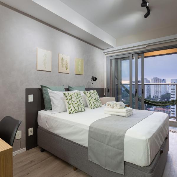 Easy Star - Z Cotovia - Studio Incrível com vaga e piscina em Moema