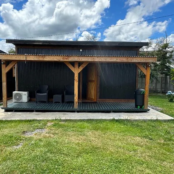 Espectacular Tiny House,terraza,Aire acondicionado, hotel in Puerto Clocker