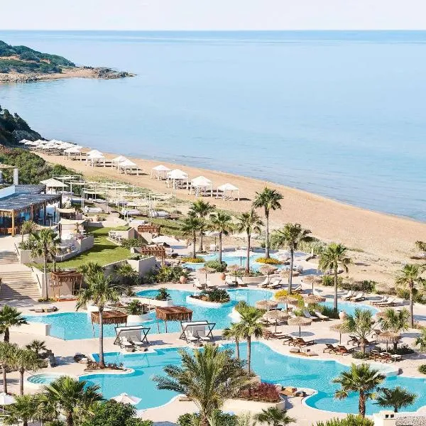 Grecotel La Riviera at Riviera Olympia & Aqua Park, hotel v destinaci Loutra Killinis