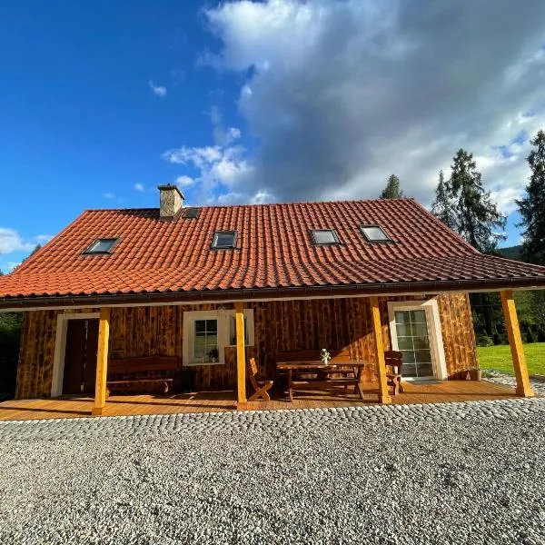 Domek w Skrudzinie, hotelli kohteessa Gołkowice