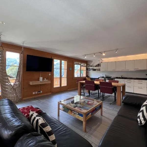 Chalet Bergrose 3, hotel di Wengen