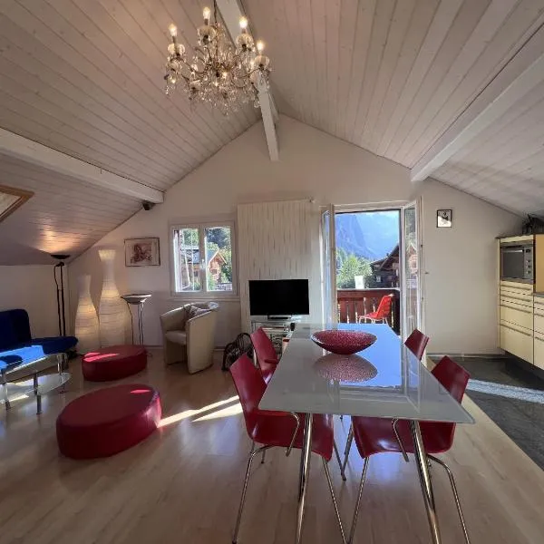Chalet Tilia Penthouse, hotel di Wengen