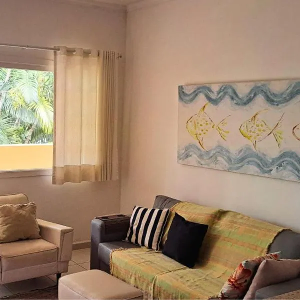 Flat Incrível Amarilis dentro da Riviera São Lourenço - Apto duplex exclusivo 2 quartos 80m2, varanda privativa, enxoval, wifi, cozinha completa e serviço de praia, hotell sihtkohas Riviera de São Lourenço