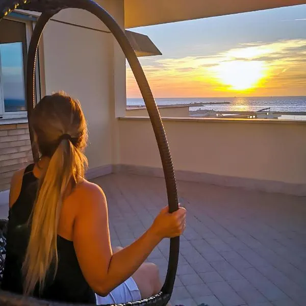 VUEL SEA VIEW HOUSE -10 Minutes from the Airport Fiumicino, hotel v destinaci Fiumicino