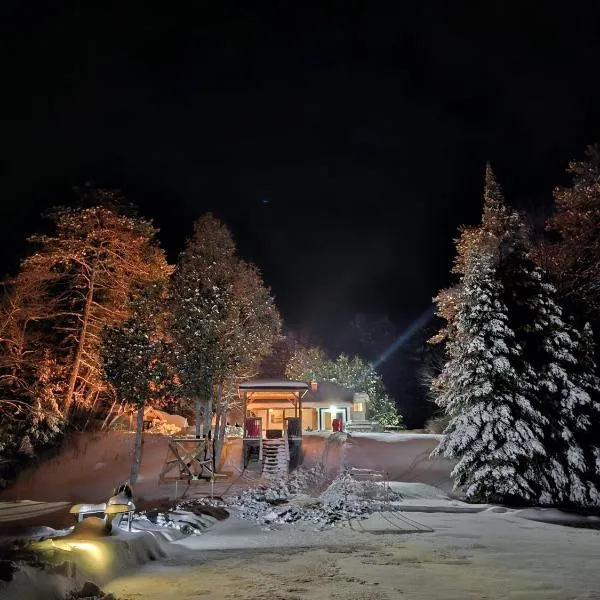 BowLakeHouse - Lakefront Cottage with Beach, hotel u gradu 'Bancroft'