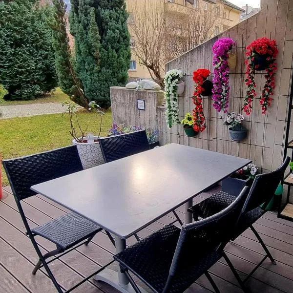 Appartement avec terrasse, hotel v destinaci Sion