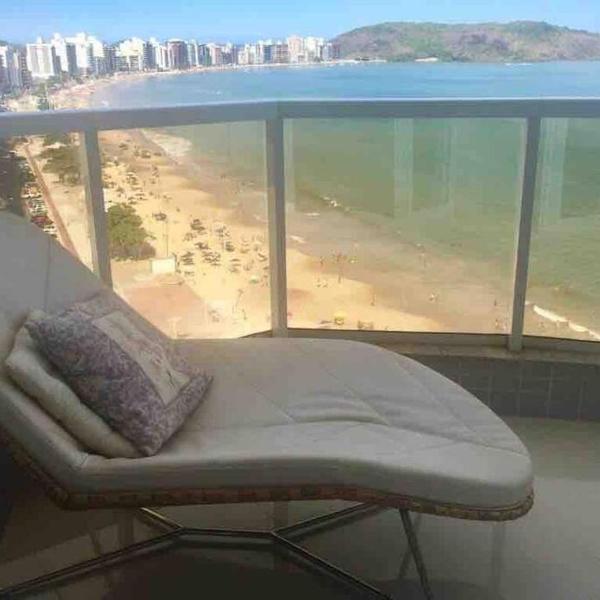 LINDO apartamento frente mar 3 quartos máximo de 6 pessoas