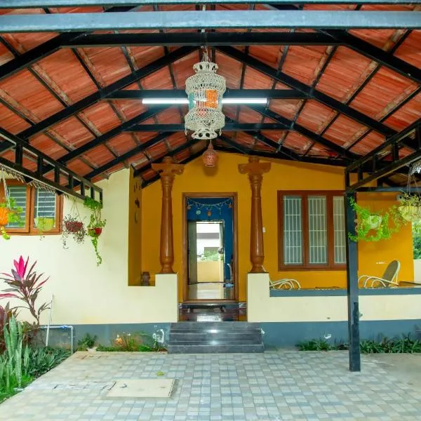 A Chettinad villa in Coimbatore on the way to Adiyogi and nearer to Maruthamalai, hotell sihtkohas Coimbatore