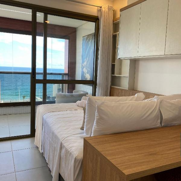 Decorado e Equipado na Barra com Vista Mar
