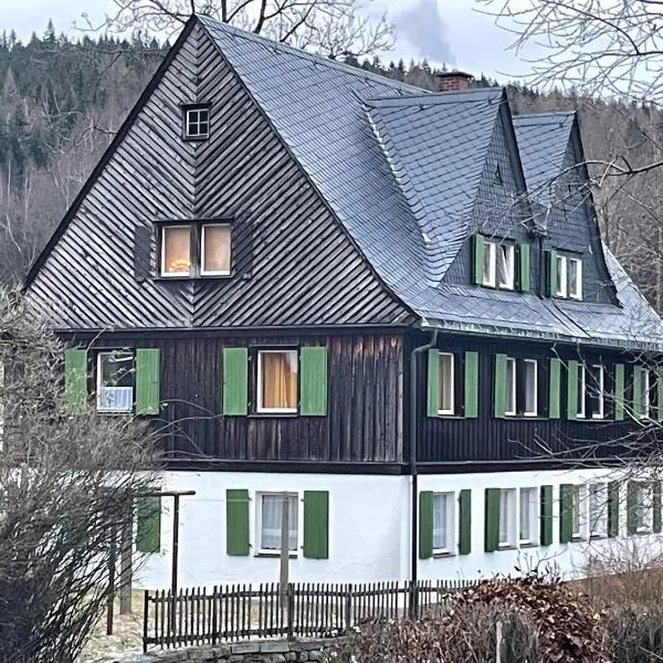 Natur pur im Erzgebirge, viešbutis mieste Breitenbrunas