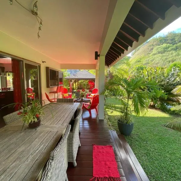 MOOREA - Villa Tiahura, hotel in Hauru