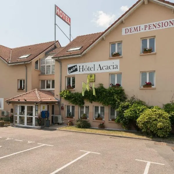 Hôtel Acacia Nancy sud Lunéville, hotel in Landécourt