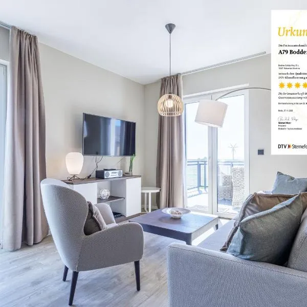 부스트로브에 위치한 호텔 Alte Seefahrtschule - Zwei Wasser