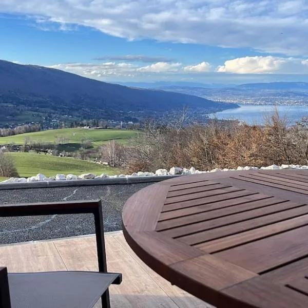 Magnifique Suite Takapuna 4/6p vue lac & montagne, hotel en Saint-Eustache