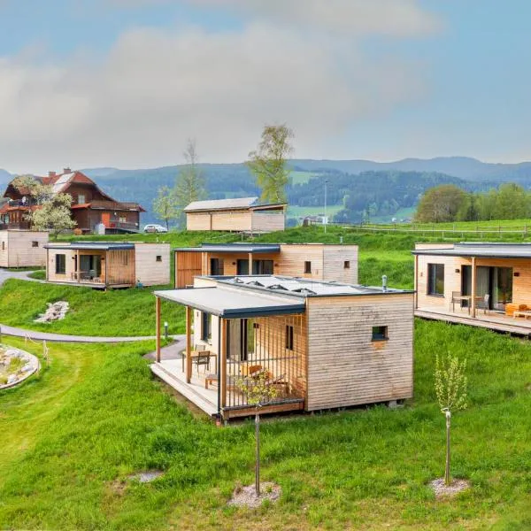 Wiesenquartier I Chalet I Adults only، فندق في Langenwang