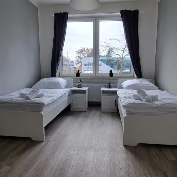 Zweibettzimmer "Grau" in zentraler Lage, hotel a Elsfleth