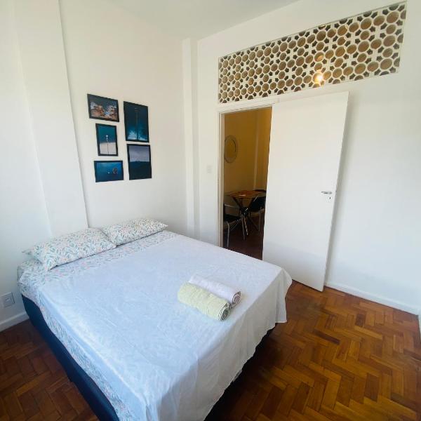 Apartamento completo ao lado da Praia de COPACABANA, wifi, ar condicionado, Smart TV, EM ANDAR ALTO, FRONTAL, silencioso pauloangerami MVC15 - Foto 4