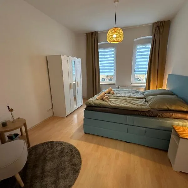 Viesnīca Ferienwohnung für 8 mit Balkon Erfurtē