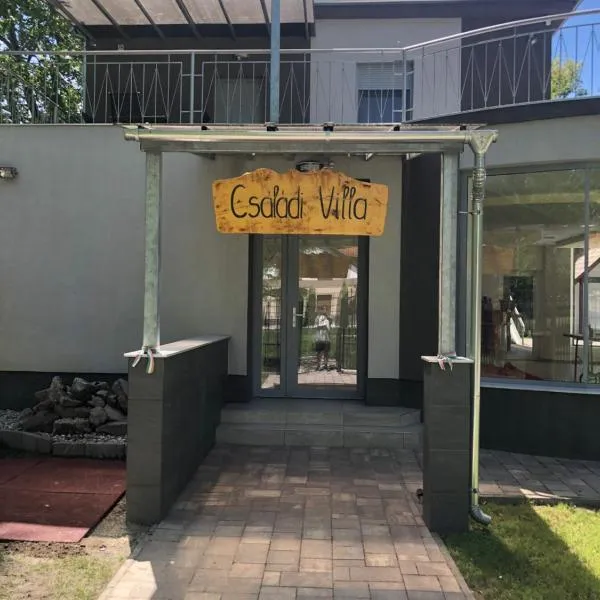 Családi Villa, hotel v destinaci Balatonszemes