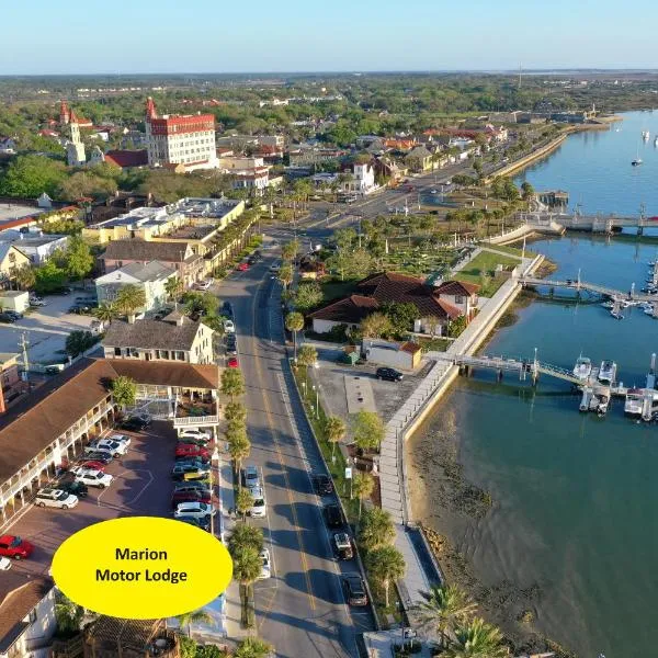 Historic Waterfront Marion Motor Lodge in downtown St Augustine, hotel v destinaci St. Augustine