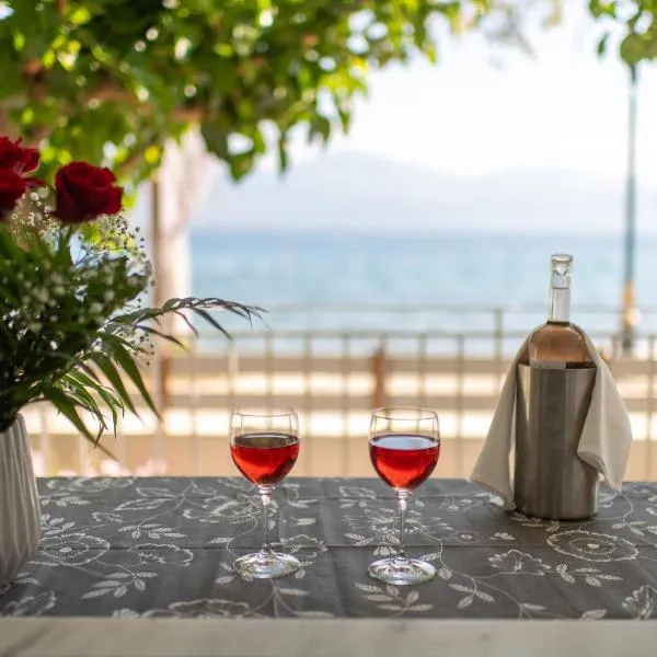 Moukas Seaside Apartments Romantico, hotell Selianitikas