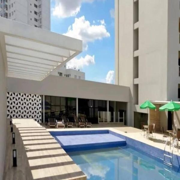 Flat confortável e econômico hotel condomínio cristal place - Foto 4