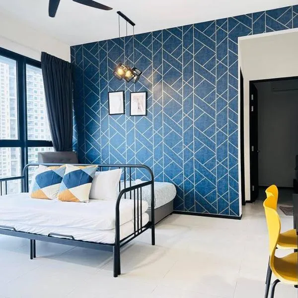 Urban Suite Spacious 2 or 3 Bedroom and 2Bathroom at Georgetown by URBAN STAYCATION HENG LOD，位于日落洞的酒店