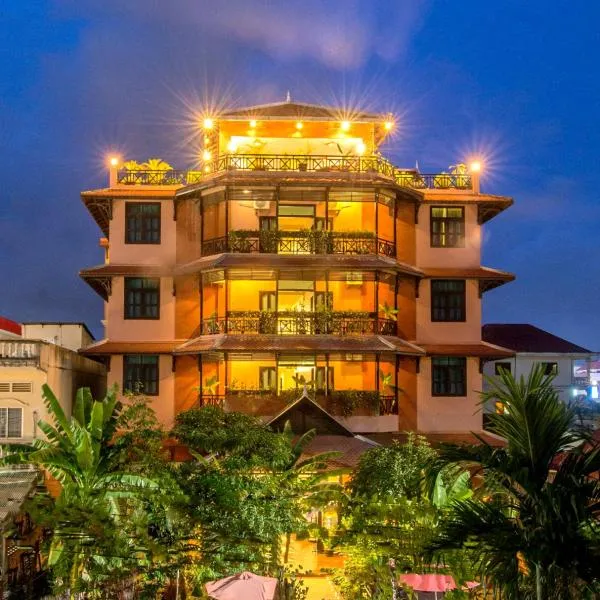 Angkor Panoramic Boutique Hotel, хотел в Phumĭ Puŏk Chăs