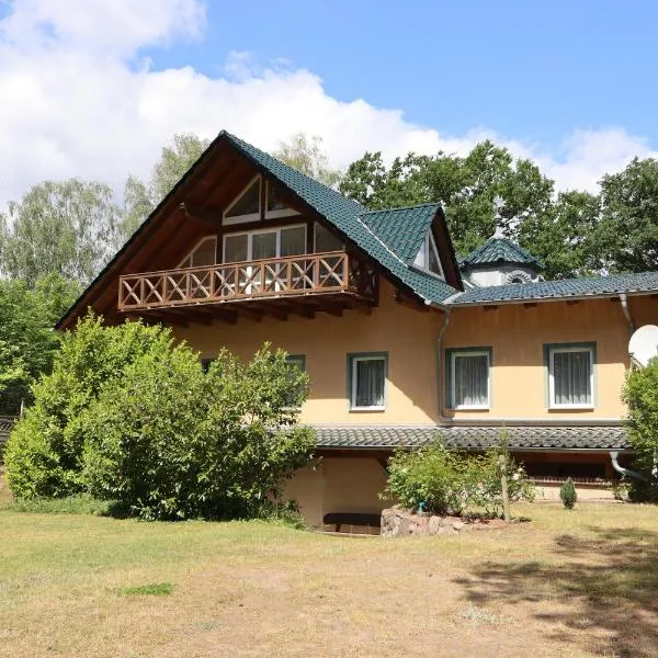 Ferienhaus Star Villa-Pälitzsee, hotel in Großzerlang