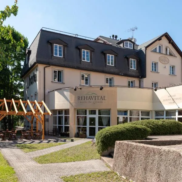 Hotel Rehavital, hotel en Albrechtice v Jizerských horách