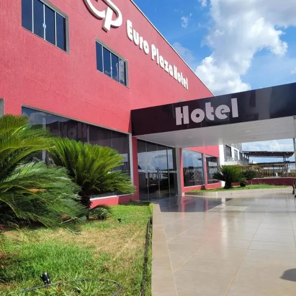 Euro Plaza Hotel - Próximo ao Aeroporto de Goiânia, Santa Genoveva、ゴイアニアのホテル