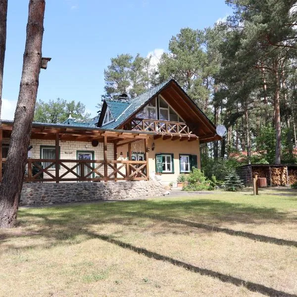 Ferienwohnung Habicht Villa-Pälitzsee, hotel in Großzerlang