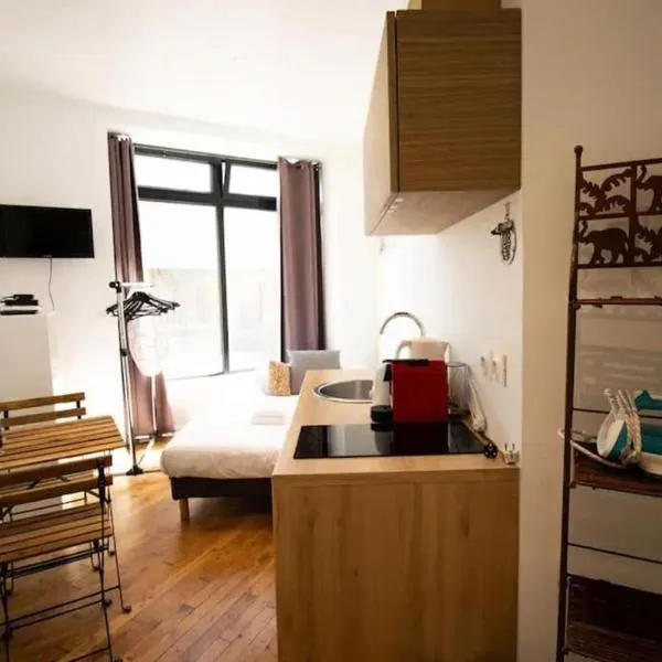 Studio 2 personnes proche Gare du Nord