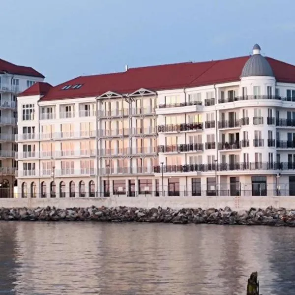 Darłowo Premium Holiday Sunset Blvd Apartment for Two by Marina Royale、ダルウォボのホテル