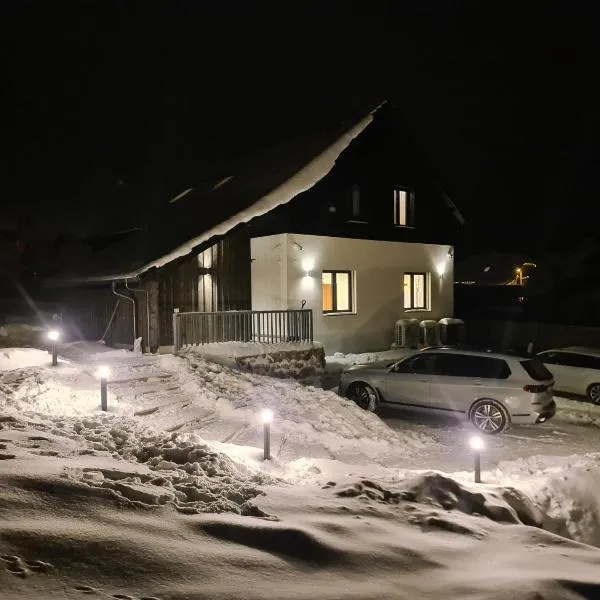 Residence Smržovka - Luxury House with Swimming Pool, Jacuzzi, Garden and BBQ、ヤブロネツ・ナド・ニソウのホテル