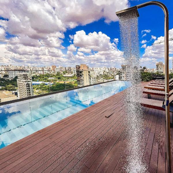 Studio Moema c/ Piscina Rooftop Metrô e Ibirapuera