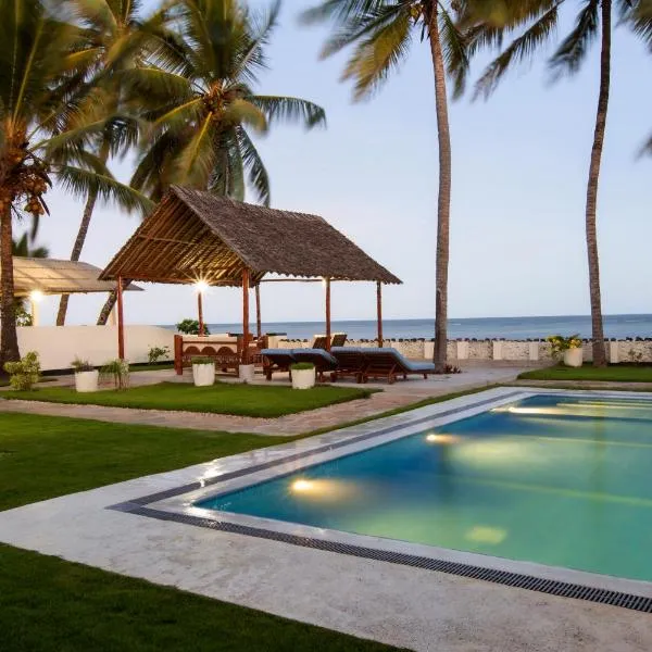 Oasys House - Beautiful Private Beach Front Home, hotel em Funzi