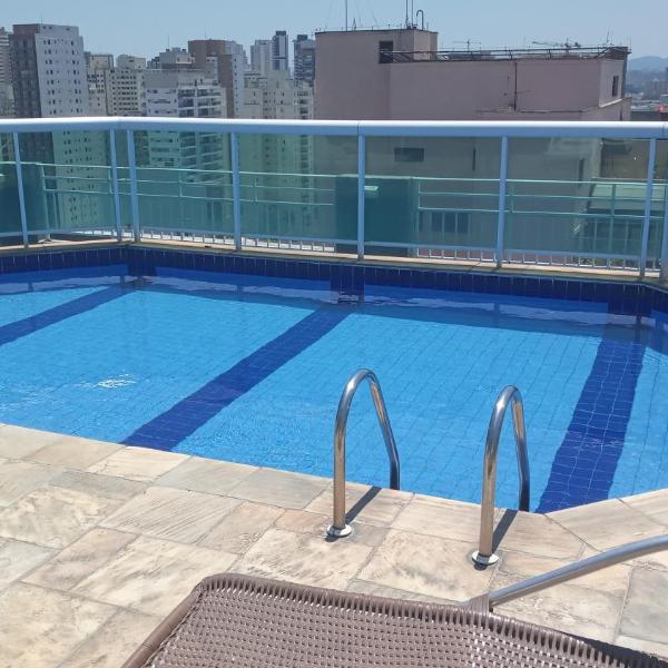 Apto com linda vista - Hotel em frente Nubank Parque com estacionamento - Foto 4
