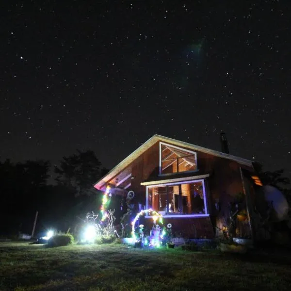 Cabaña los robles, hotell sihtkohas Huillinco