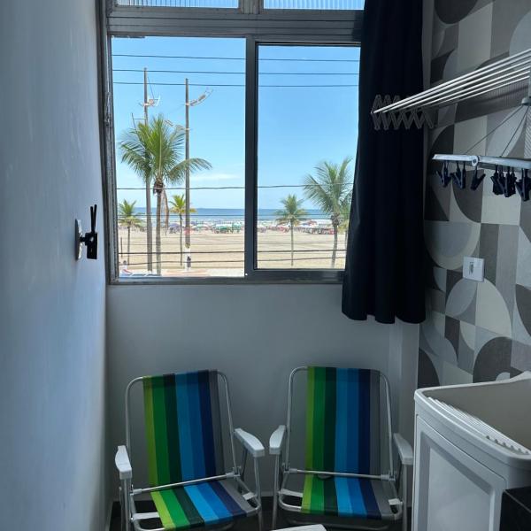 Pé na areia, vista mar, wi-fi e varanda ! - Foto 3
