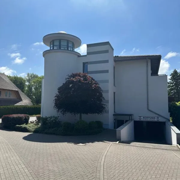 Moderne Ferienwohnung an der Ostsee im Haus Leuchtfeuer, hótel í Diedrichshagen